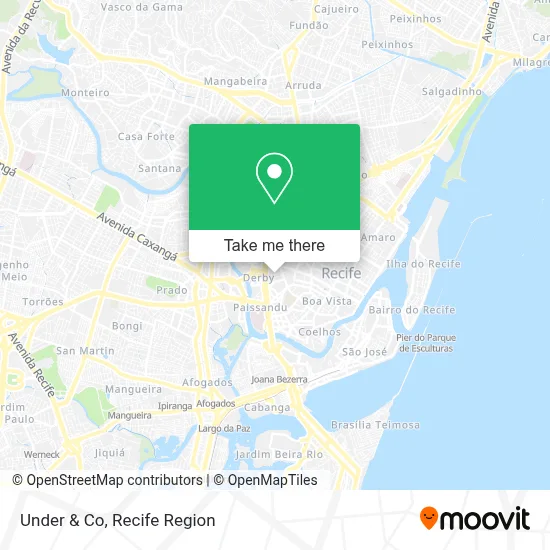 Under & Co map