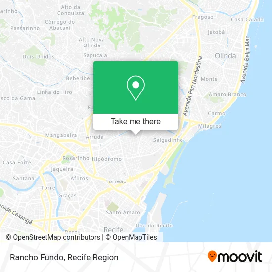 Rancho Fundo map