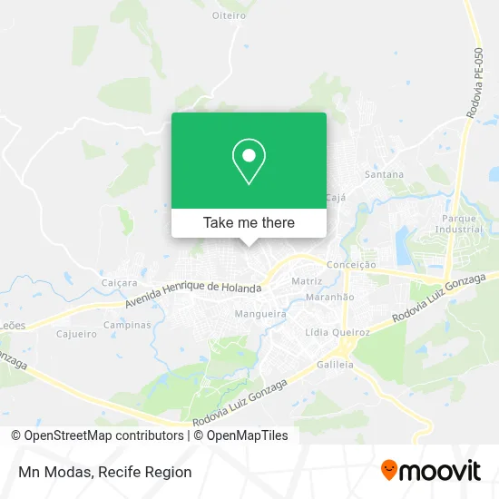 Mn Modas map