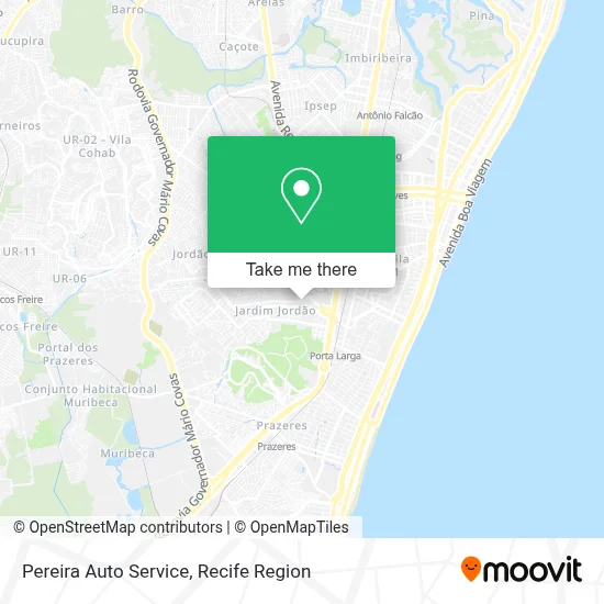 Pereira Auto Service map