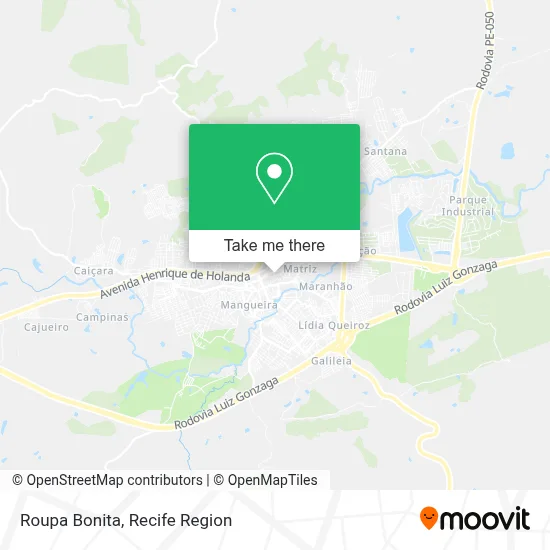Roupa Bonita map