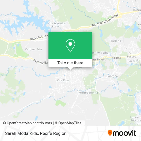 Sarah Moda Kids map