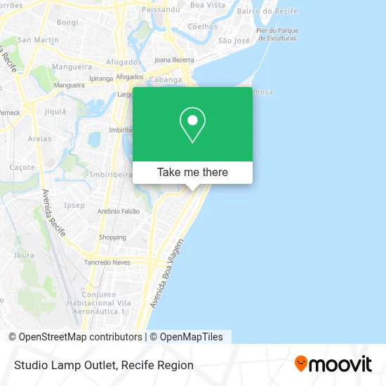 Studio Lamp Outlet map