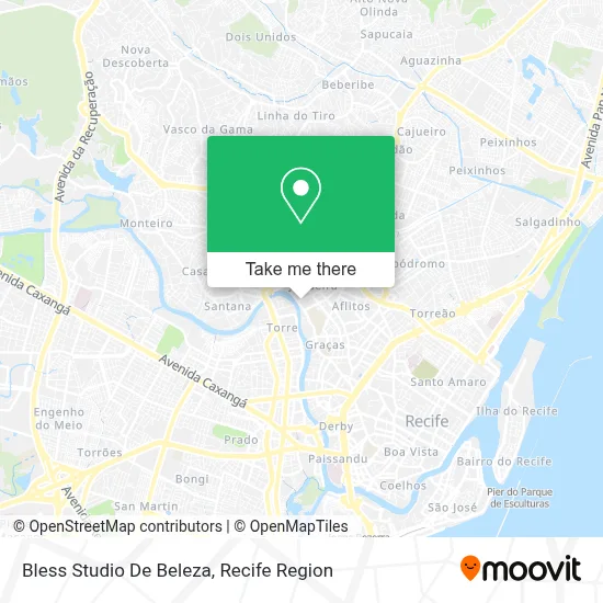 Bless Studio De Beleza map