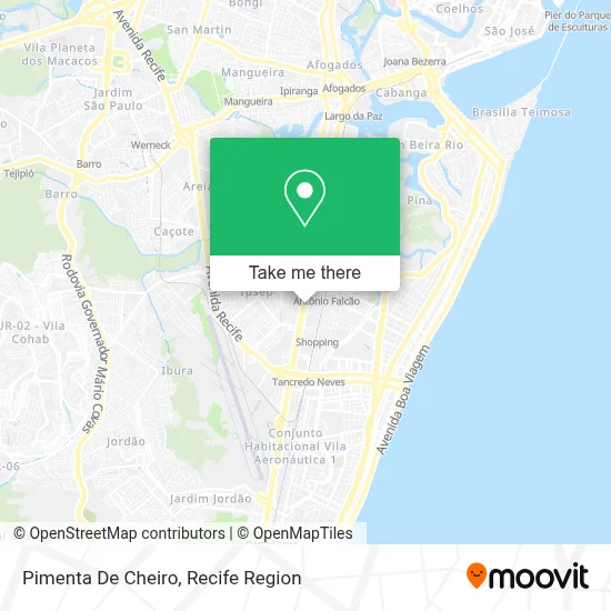 Pimenta De Cheiro map