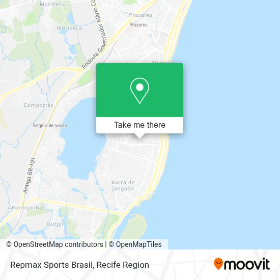 Repmax Sports Brasil map