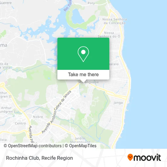 Rochinha Club map