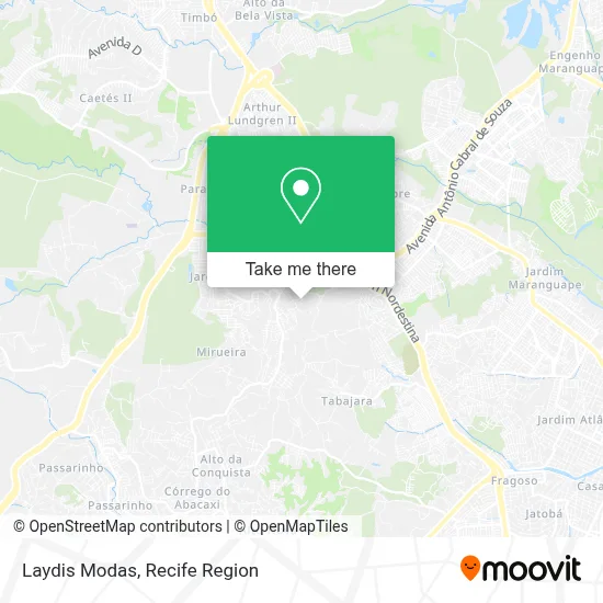 Laydis Modas map
