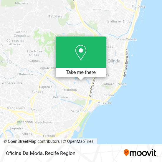 Oficina Da Moda map
