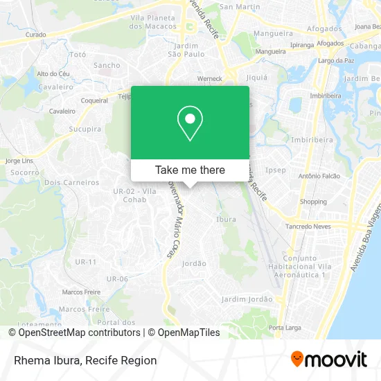 Rhema Ibura map