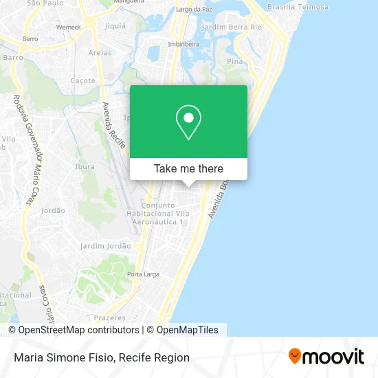 Maria Simone Fisio map