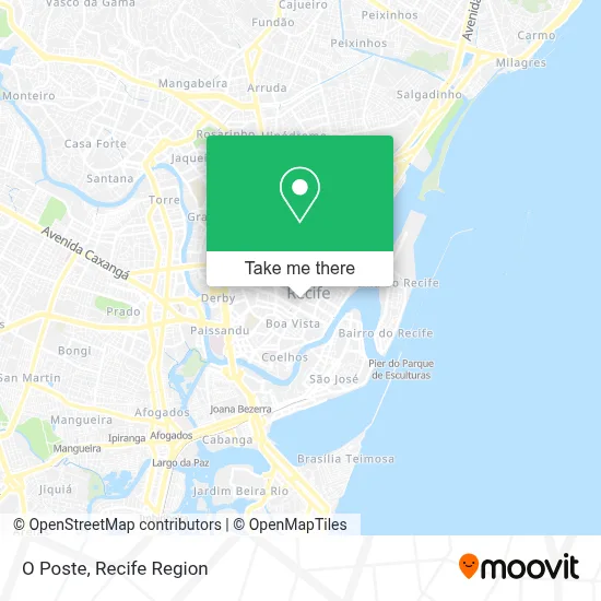 O Poste map