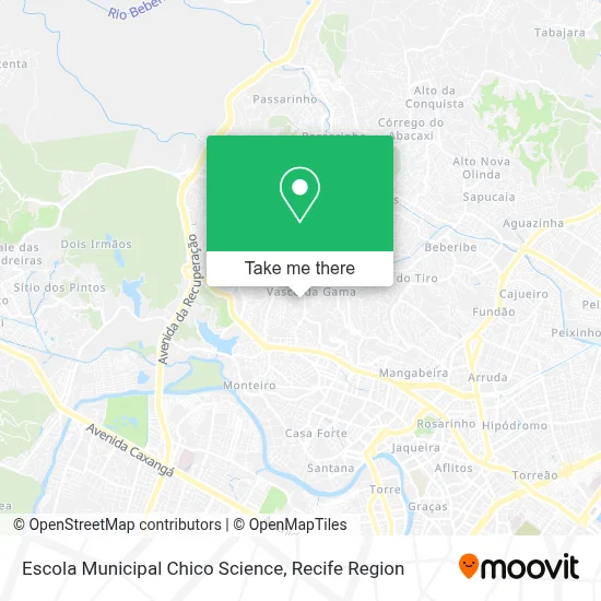 Escola Municipal Chico Science map