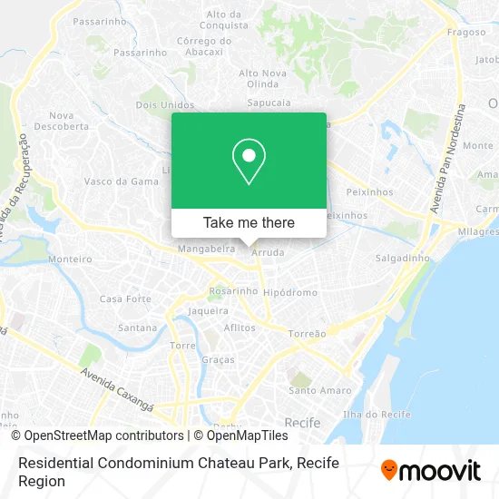 Residential Condominium Chateau Park map