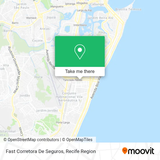 Fast Corretora De Seguros map