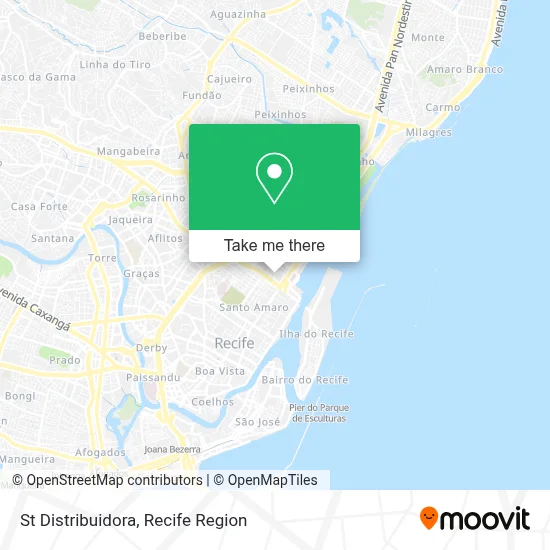 St Distribuidora map