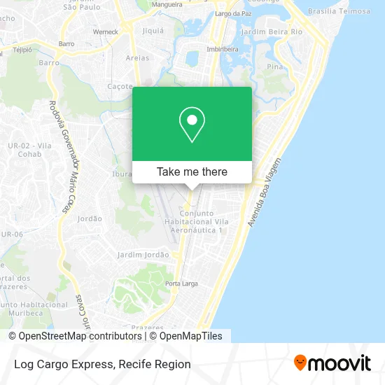 Log Cargo Express map