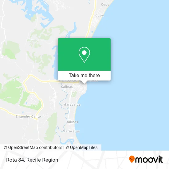 Rota 84 map