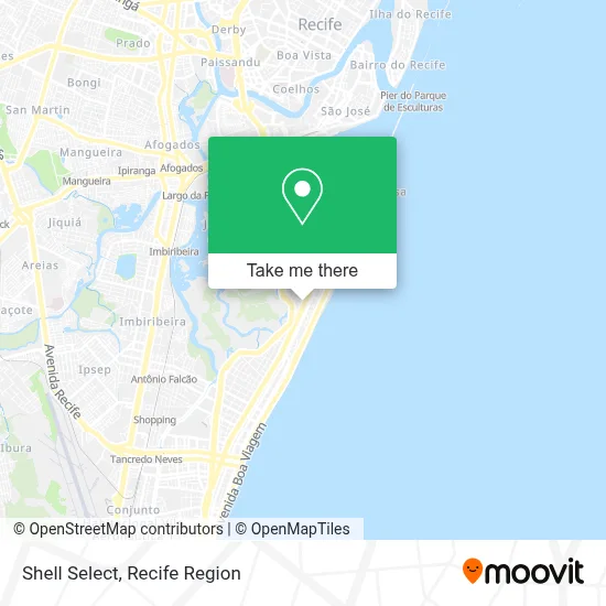 Shell Select map
