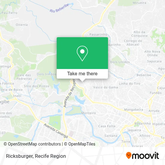 Ricksburger map