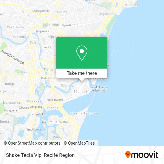 Shake Tecla Vip map