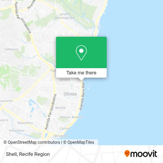 Shell map