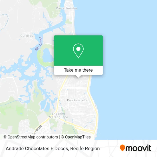 Andrade Chocolates E Doces map