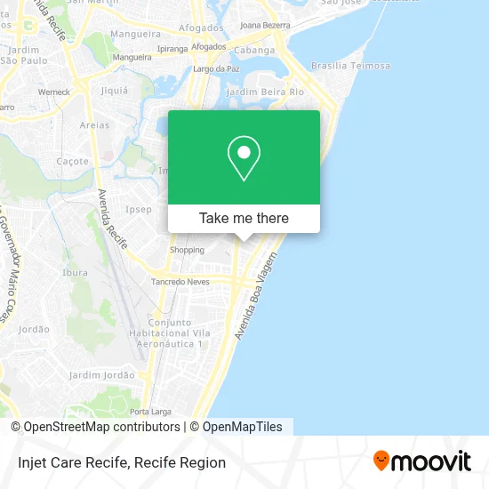 Injet Care Recife map