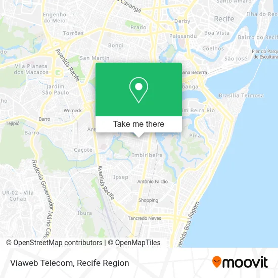Viaweb Telecom map