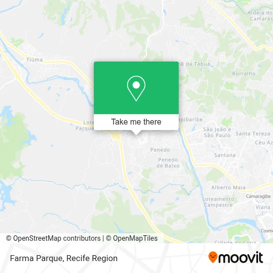 Farma Parque map