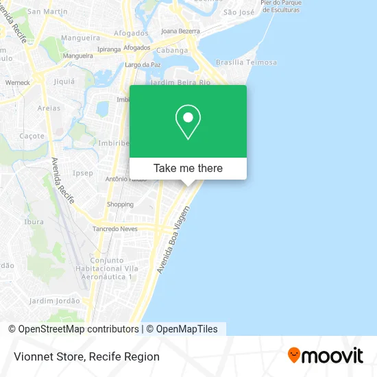 Vionnet Store map