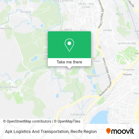 Apk Logistics And Transportation map