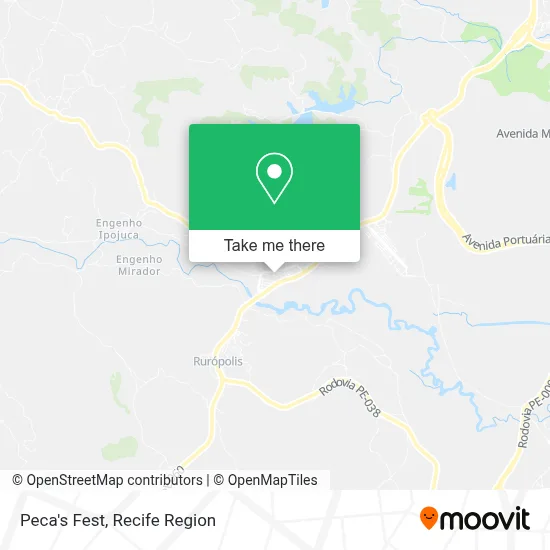 Peca's Fest map