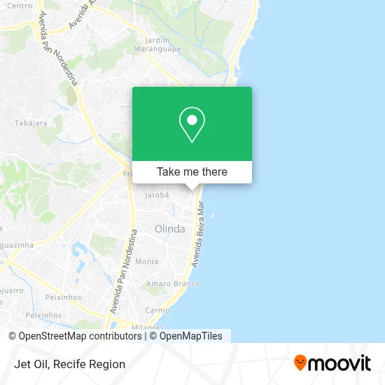 Jet Oil map