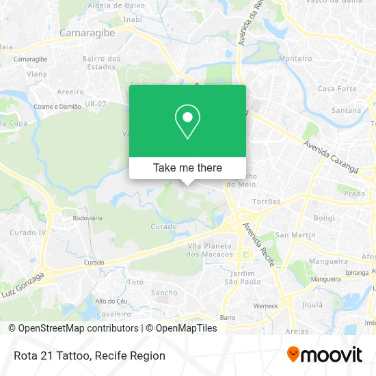 Rota 21 Tattoo map