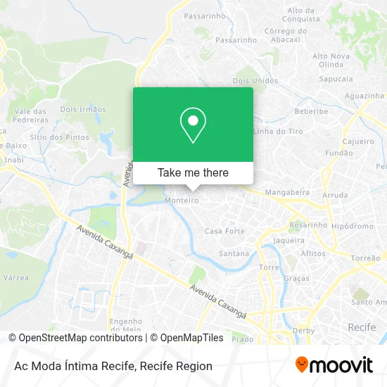 Ac Moda Íntima Recife map
