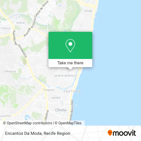 Encantos Da Moda map