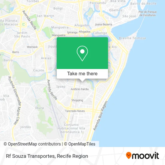 Rf Souza Transportes map