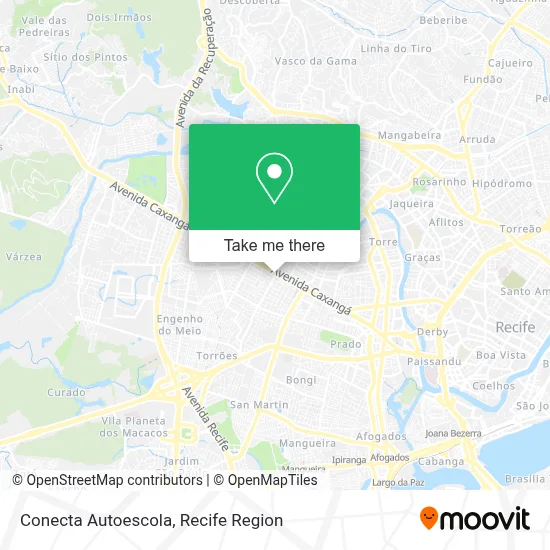 Conecta Autoescola map