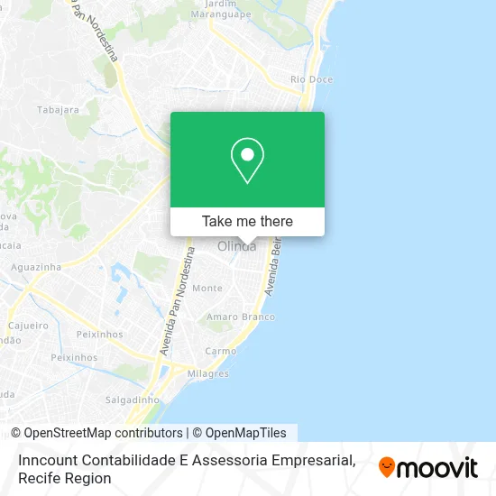 Inncount Contabilidade E Assessoria Empresarial map