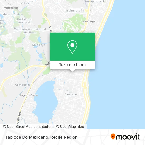 Tapioca Do Mexicano map