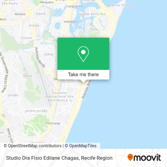Studio Dra Fisio Edilane Chagas map