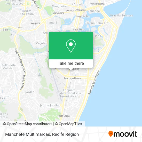 Manchete Multimarcas map