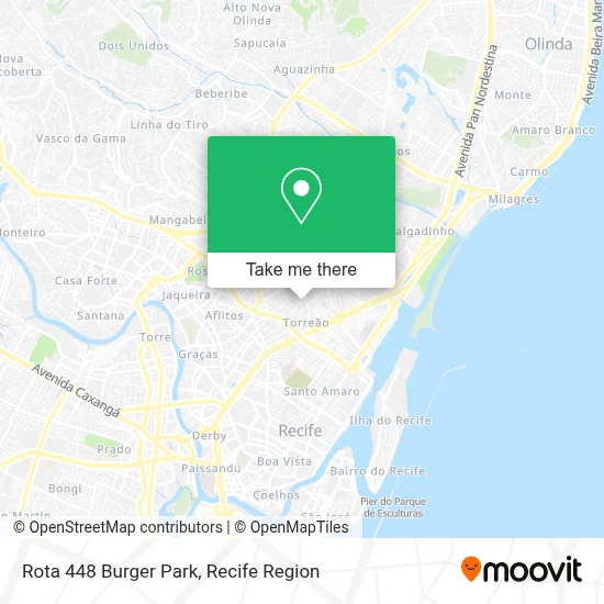 Rota 448 Burger Park map