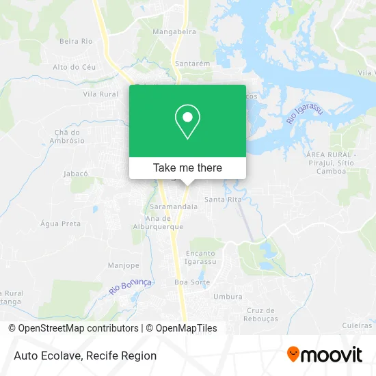 Auto Ecolave map