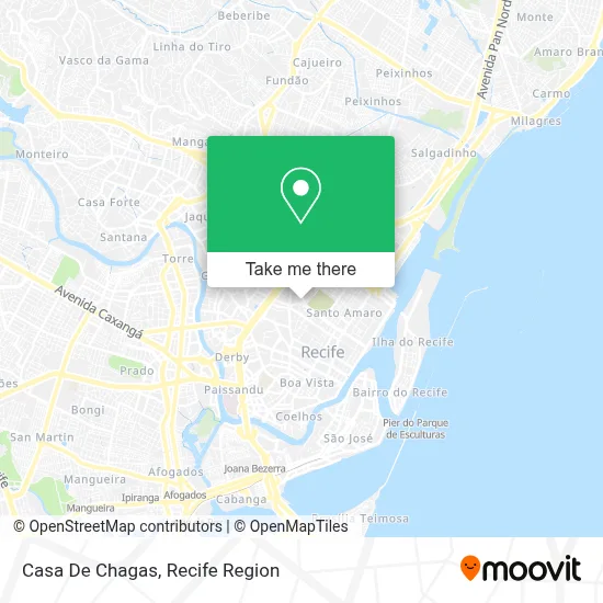 Casa De Chagas map