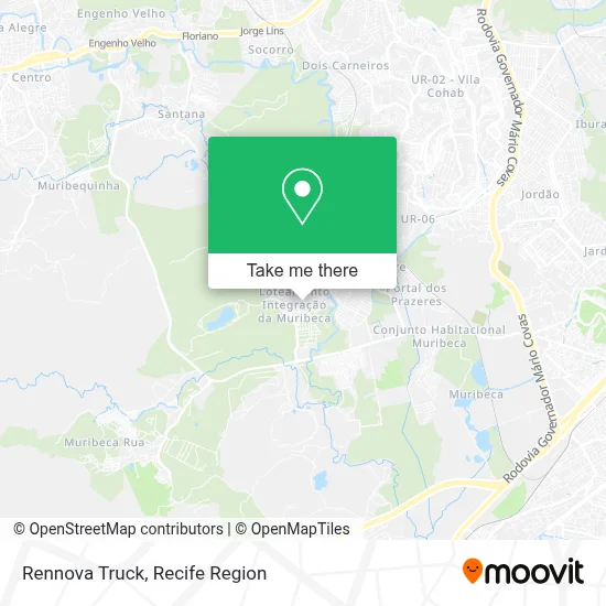 Rennova Truck map