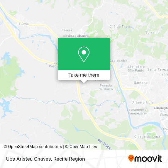 Ubs Aristeu Chaves map