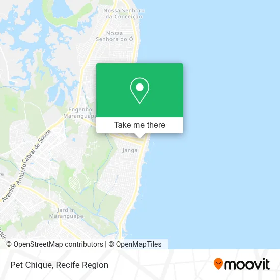 Pet Chique map