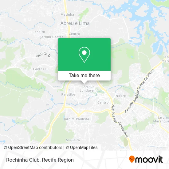 Rochinha Club map